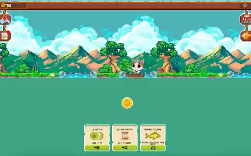 Tiny Cat Fishing Game from Chrome web store to be run with OffiDocs Chromium online Tiny Cat Fishing Game from Chrome web store to be run with OffiDocs Chromium online