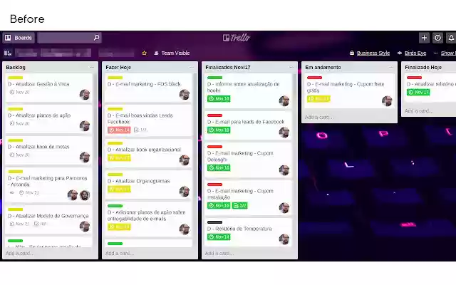 Trello Business Style from Chrome web store to be run with OffiDocs Chromium online Trello Business Style from Chrome web store to be run with OffiDocs Chromium online
