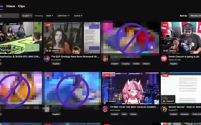 TwitchBlock from Chrome web store to be run with OffiDocs Chromium online TwitchBlock from Chrome web store to be run with OffiDocs Chromium online