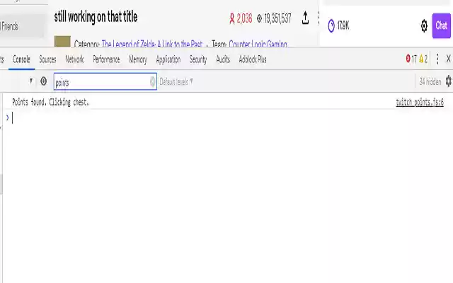 Twitch Points Chest Clicker from Chrome web store to be run with OffiDocs Chromium online Twitch Points Chest Clicker from Chrome web store to be run with OffiDocs Chromium online