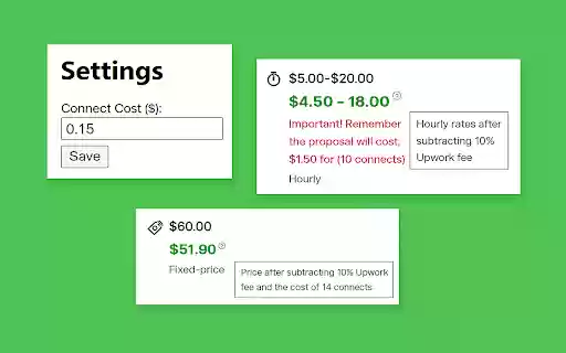 Upwork Real Cost Calculator from Chrome web store to be run with OffiDocs Chromium online Upwork Real Cost Calculator from Chrome web store to be run with OffiDocs Chromium online