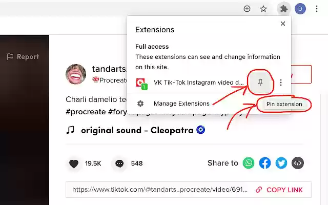 VK Tik Tok Instagram video downloader from Chrome web store to be run with OffiDocs Chromium online VK Tik Tok Instagram video downloader from Chrome web store to be run with OffiDocs Chromium online