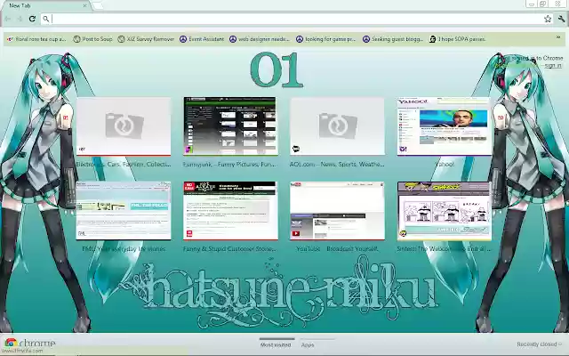 Vocaloid: Hatsune Miku from Chrome web store to be run with OffiDocs Chromium online Vocaloid: Hatsune Miku from Chrome web store to be run with OffiDocs Chromium online
