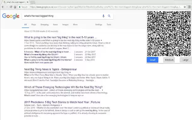 Website to QR code from Chrome web store to be run with OffiDocs Chromium online Website to QR code from Chrome web store to be run with OffiDocs Chromium online