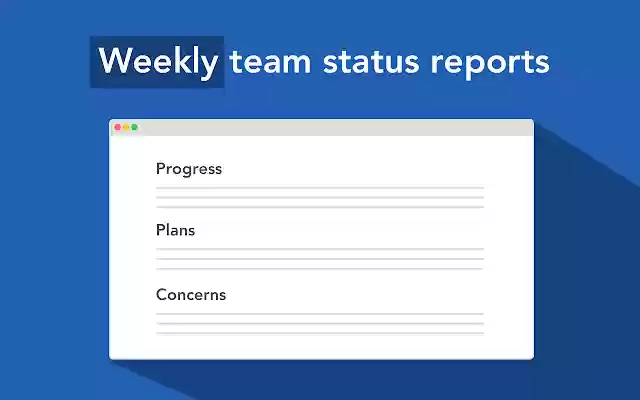 Weekly Update team status reports from Chrome web store to be run with OffiDocs Chromium online Weekly Update team status reports from Chrome web store to be run with OffiDocs Chromium online
