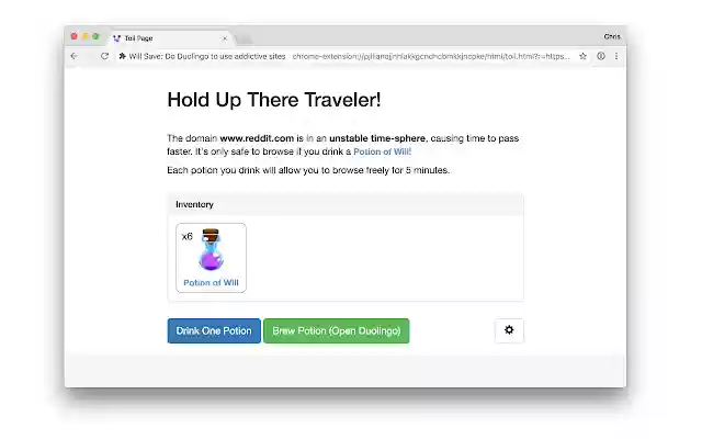 Will Save: Duolingo Powered Site Blocker from Chrome web store to be run with OffiDocs Chromium online Will Save: Duolingo Powered Site Blocker from Chrome web store to be run with OffiDocs Chromium online