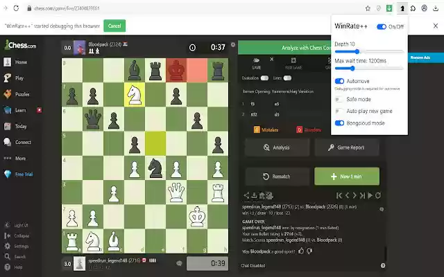 WinRate++ from Chrome web store to be run with OffiDocs Chromium online WinRate++ from Chrome web store to be run with OffiDocs Chromium online