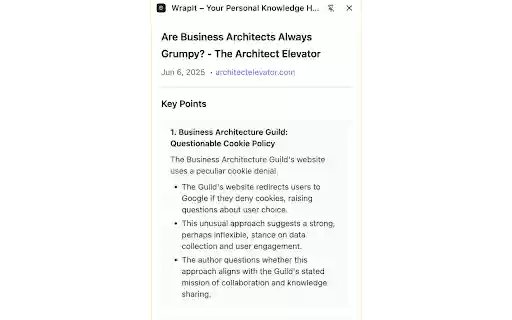 WrapIt – Your Personal Knowledge Hub, Everywhere You Are from Chrome web store to be run with OffiDocs Chromium online WrapIt – Your Personal Knowledge Hub, Everywhere You Are from Chrome web store to be run with OffiDocs Chromium online