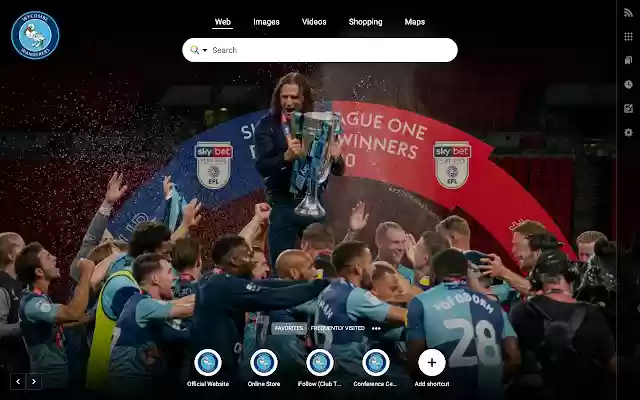 Wycombe Wanderers Football Club from Chrome web store to be run with OffiDocs Chromium online Wycombe Wanderers Football Club from Chrome web store to be run with OffiDocs Chromium online