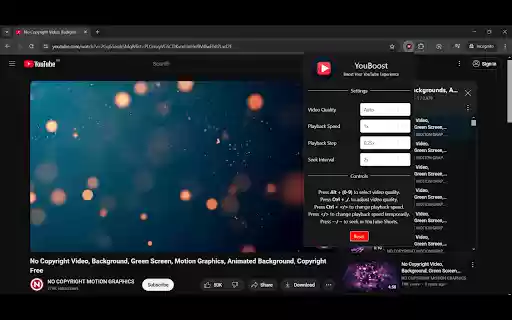 YouBoost from Chrome web store to be run with OffiDocs Chromium online YouBoost from Chrome web store to be run with OffiDocs Chromium online