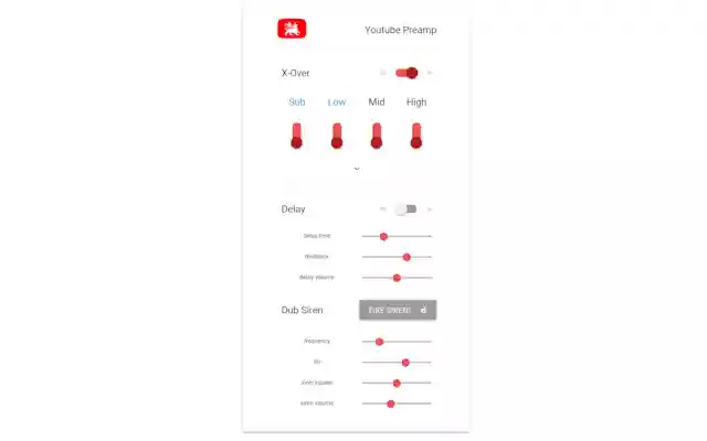 YoutubePreamp from Chrome web store to be run with OffiDocs Chromium online YoutubePreamp from Chrome web store to be run with OffiDocs Chromium online