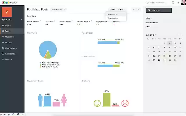 Zoho Social from Chrome web store to be run with OffiDocs Chromium online Zoho Social from Chrome web store to be run with OffiDocs Chromium online
